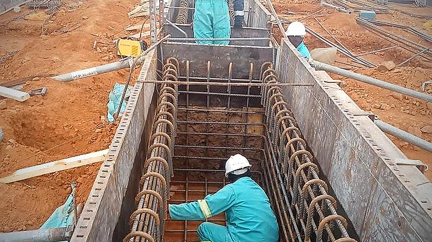Civil Engineering work by Malanc Projects in South Africa
